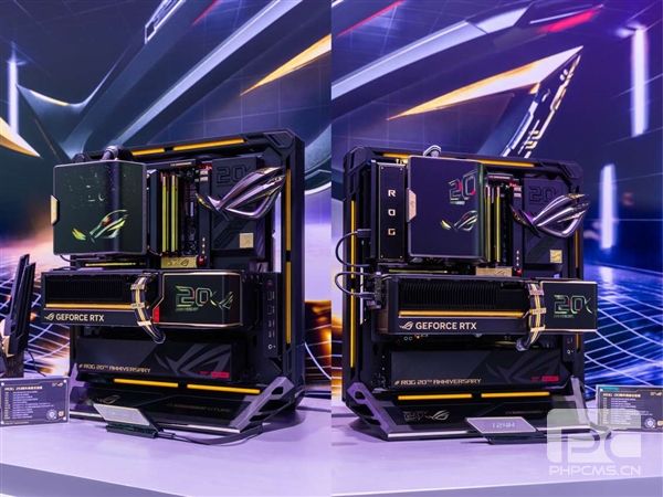 华硕ROG 20周年BW会展重磅发布:初代复刻版售价5206元,超频主板打破9GHz世界纪录