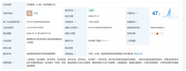 理想汽车新公司成立:业务涵盖芯片销售!