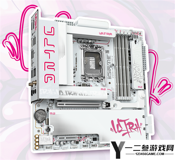 七彩虹Z890M ULTRA发布:支持DDR5-8800+频率,嘻哈涂鸦风格,售价1599元