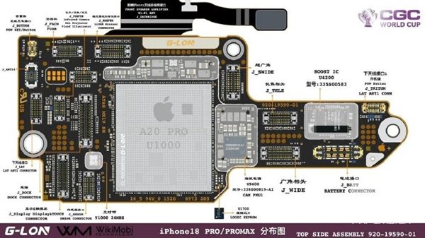 苹果iPhone 18 Pro系列主板揭露：私自扩容或致手机报废，双层散热设计被淘汰