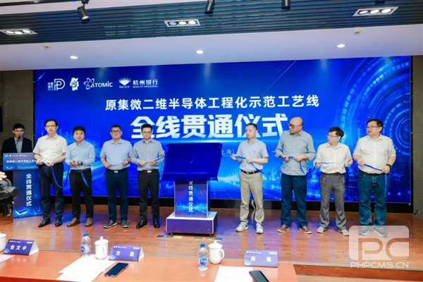 国内首条二维半导体示范工艺线正式启用，原集微发布未来五年战略规划