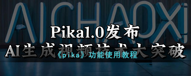 pika功能使用教程