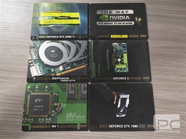 英伟达免费赠送14款经典纸片显卡：NV1、GTX 1080及赛博朋克系列！