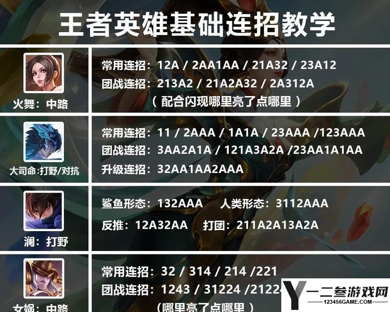 王者荣耀连打技巧是什么