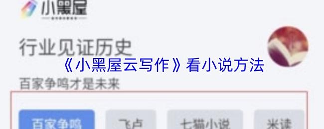 小黑屋云写作